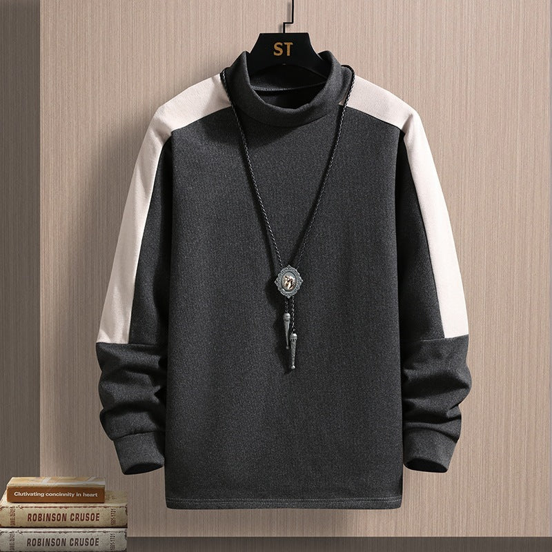 Double-sided Velvet Long-sleeved T-shirt Plus Top