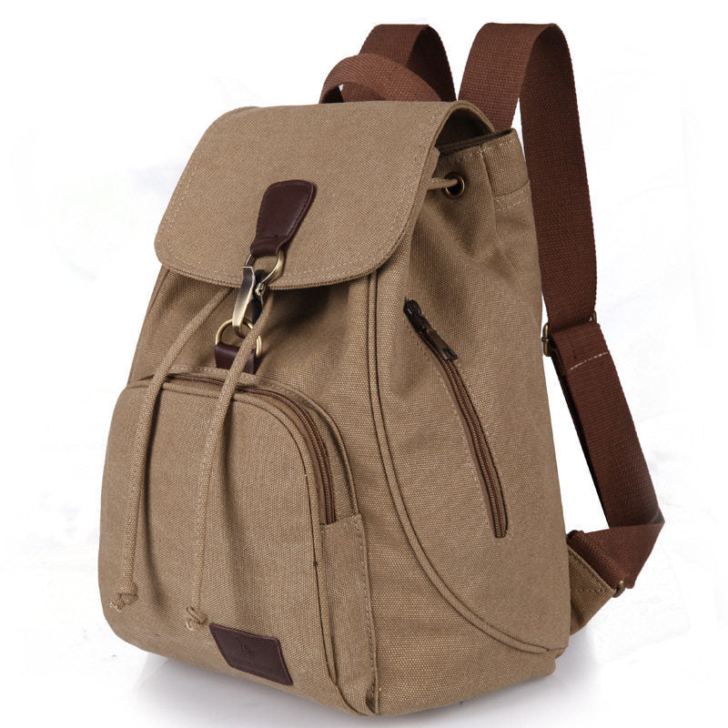 Women's Canvas Backpack Vintage Students School Bags