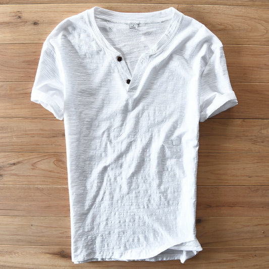 Men's Cotton Summer Short Sleeve