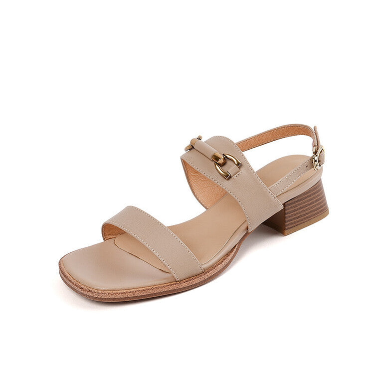 Casual Ankle-strap Open Toe Sandals For Women