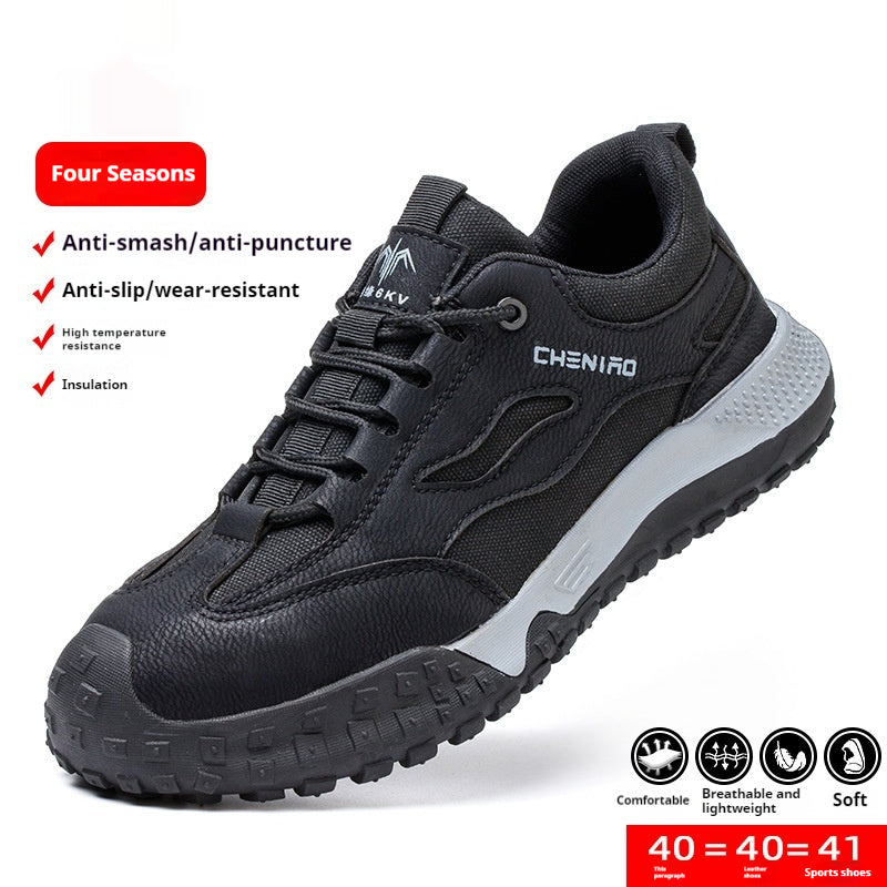 Labor Protection Shoes, Anti Smashing And Anti Piercing Insulation Work Shoes