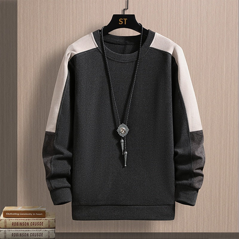 Double-sided Velvet Long-sleeved T-shirt Plus Top