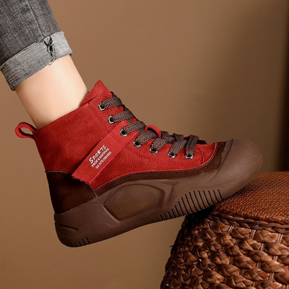 Women's High-top Casual Soft-soled Lightweight Boots